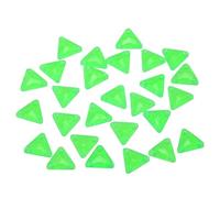 sourcing map Sew on Rhinestones, 48pcs Flatback Crystals Rhinestones Stones, Sew on Crystals with Holes for Jewelry Crafts Clothes Shoes, Dark Green Neon Color