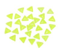 sourcing map Sew on Rhinestones, 48pcs Flatback Crystals Rhinestones Stones, Sew on Crystals with Holes for Jewelry Crafts Clothes Shoes, Lemon Yellow Neon Color