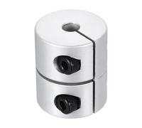 sourcing map Shaft Coupling 7 to 9mm(ID) 30mm(L) Aluminum Alloy Shaft Coupler Connector Rigid Joint Motor Accessories for 3D Printer DIY Robots Model CN