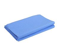 sourcing map Shammy Cloth for Car Drying, 26 x 17 Inch Chamois Towel for Car Reusable Soft Shammy Towel Super Absorbent Towels for SUV Truck Home, Blue (Dots)