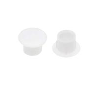 sourcing map Shelf Peg Hole Plugs 8mm Dia White Plastic Tube Cover for Nail Cabinet Button Bracket Cupboard Bookshelf Bookcase Adjustable Shelf Closet 100Pcs