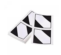 sourcing map Shipping Labels Transport Stickers Limited Quantity of Dangerous Goods White With Black Words 3.9 x 3.9 inch Pack of 150