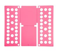 sourcing map Shirt Folder Board, T-Shirt Clothes Folder Small Folding Board Foldable Plastic T-Shirt Organizer for Closet Wardrobe Drawer Easy Clothing Storage (Pink, 18.9 x 15.7Inch)