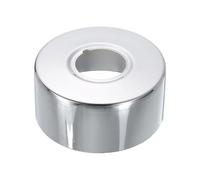 sourcing map Shower Arm Flange, 2.62" OD 1.18" Thickness Stainless Steel Plumbing Cover Plate Escutcheon Plate for 0.98" Dia Pipe Shower Head Arms, Silver