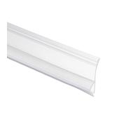 sourcing map Shower Door Side Seal, H-Type Shower Door Sweep for 5/16" Glass 197" Long Silicone Frameless Glass Seal Strip, Stop Leak and Create A Water Barrier for Bathroom Office, Clear