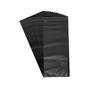 sourcing map Shrink Wrap Bags, 100Pcs 3 x 6 Inches Black POF Heat Shrink Wrap Bags for Packaging Gift Baskets, Soap,Bath Balls,Candles, Stationery, Cosmetics and Homemade DIY Crafts