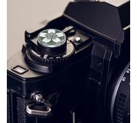 sourcing map Shutter Button (Green) - Upscale Delicate, Camera Soft Release Button Aluminum Alloy Threaded Soft Release, for Fuji