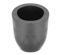 sourcing map Silicon Graphite Crucible,1.3kg Crucible Copper Casting Cup Metal Melting Ingot for Melting Gold, Silver, Copper, Furnace Casting Mould Melt Jewelry Tools,1.97 Inch IDx3.15 Inch H