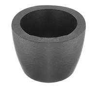 sourcing map Silicon Graphite Crucible,1.3kg Crucible Copper Casting Cup Metal Melting Ingot for Melting Gold, Silver, Copper, Furnace Casting Mould Melt Jewelry Tools,3.31 Inch IDx3.15 Inch H
