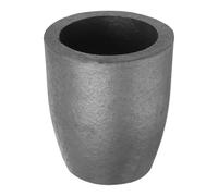 sourcing map Silicon Graphite Crucible,9kg Crucible Copper Casting Cup Metal Melting Ingot for Melting Gold, Silver, Copper, Furnace Casting Mould Melt Jewelry Tools,4.33 Inch IDx6.69 Inch H