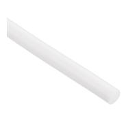 sourcing map Silicone Foam Seal Strip, 6mm OD 6.5m 21ft Silicone Foam Weather Strip, Sponge Rubber Weather Stripping Cord for Warehouse, Foam Tubing, White