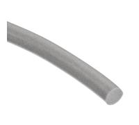 sourcing map Silicone Foam Seal Strip, 8.5mm OD 6.5m 21ft Silicone Foam Weather Strip, Sponge Rubber Weather Stripping Cord for Warehouse, Foam Tubing, Grey