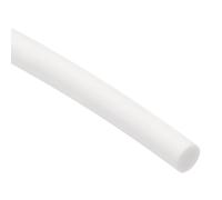 sourcing map Silicone Foam Seal Weather Strip 12mm Dia 2.5m 8ft Sponge Rubber Cord Solid White
