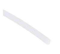 sourcing map Silicone Foam Seal Weather Strip 3 mm 20 m 66ft Sponge Rubber Cord Solid Transparent