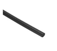 sourcing map Silicone Foam Seal Weather Strip 4.5mm Dia 2.5m 8ft Sponge Rubber Cord Solid Black