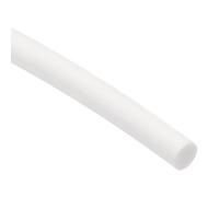 sourcing map Silicone Foam Seal Weather Strip 4mm 4.5m 15ft Sponge Rubber Cord Solid White