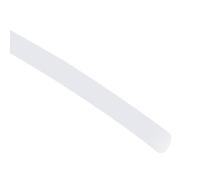 sourcing map Silicone Foam Seal Weather Strip 6 mm 5 m 16ft Sponge Rubber Cord Solid Transparent