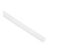 sourcing map Silicone Foam Seal Weather Strip 8.5mm Dia 2.5m 8ft Sponge Rubber Cord Solid White