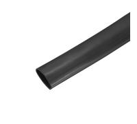 sourcing map Silicone Heat Shrink Tubing 1.7:1 Ratio 0.71"（18mm) ID x 0.79"（20mm) OD 3.28ft(1m) Silicone Rubber Hose Insulation Sleeve for Automotive Wiring Marine, Black