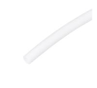 sourcing map Silicone Heat Shrink Tubing 1.7:1 Ratio 1/16"（1.5mm) ID x 3/32"（2.5mm) OD 3.28ft(1m) Silicone Rubber Hose Insulation Sleeve for Automotive Wiring Marine, White