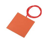 sourcing map Silicone Heating Pad, 24V 120W Heater Film Flexible Heating Plate 120mmx120mm Heater Mat for Constant Temperature