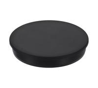 sourcing map Silicone Hole Plug, Waterproof Round Rubber Stoppers Bottle Seal Plugs Tube Pipe End Caps for 85mm/3.35" Hole for Bathtub Bottle, Black