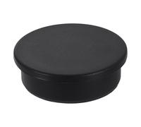 sourcing map Silicone Hole Plug, Waterproof Round Rubber Stoppers Bottle Seal Plugs Tube Pipe End Caps for 45mm/1.77" Hole for Bathtub Bottle, Black