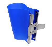 sourcing map Silicone Mug Clamp 12 Oz 3D Sublimation Silicone Cup Wrap Fixture for Printing Heat Transfer Machine, Blue