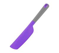 sourcing map Silicone Omelette Spatula, 33x5.3cm Flip and Fold Omelette Scraper with Long Handle Heat Resistance Non Stick Cream Spatula for Cooking Pancake Crepes Cake Cream Spread, Purple