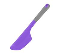sourcing map Silicone Omelette Spatula, 34x7cm Flip and Fold Omelette Scraper with Long Handle Heat Resistance Non Stick Cream Spatula for Cooking Pancake Crepes Cake Cream Spread, Purple