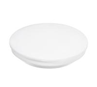 Sourcing Map Silicone Plugs - 1Pcs Rubber Round Snap in Locking Plugs for 40mm Hole, Waterproof Hole Stoppers for Metal Tube & Furniture End Caps - White