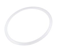 sourcing map Silicone Rubber Gasket Industrial Flange O Ring 155mm OD White, Fit for 5.5 Inch Clamp