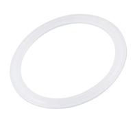 sourcing map Silicone Rubber Gasket Industrial Flange O-Ring for 3 Inch Clamp White Pack of 5