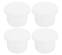 sourcing map Silicone Rubber Hole Plug White Soft Flexible Stopper for 13-14mm Hole 4 Pieces