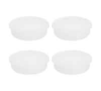 sourcing map Silicone Rubber Hollow Plug Soft Flexible Stoppers T-Shaped Silicone Plugs for 57 to 58.5mm Hole White 4 Pieces