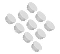 sourcing map Silicone Snap in Locking Hole Plugs,Rubber Panel Seal Cover Flush Type Panel Round for Kitchen Rubber Bulkheads Waterproof Sealing Plugs 26mm/1.02 Inch Diameter Grey,Pack of 10