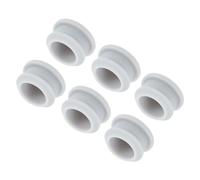 sourcing map Silicone Snap in Locking Hole Plugs,Rubber Panel Seal Cover Flush Type Panel Round for Kitchen Rubber Bulkheads Waterproof Sealing Plugs 18mm/0.7 Inch Diameter Grey,Pack of 6