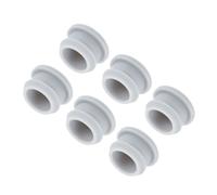 sourcing map Silicone Snap in Locking Hole Plugs,Rubber Panel Seal Cover Flush Type Panel Round for Kitchen Rubber Bulkheads Waterproof Sealing Plugs 19mm/0.7 Inch Diameter Grey,Pack of 6