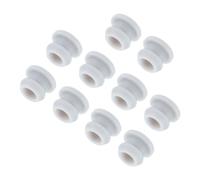 sourcing map Silicone Snap in Locking Hole Plugs,Rubber Panel Seal Cover Flush Type Panel Round for Kitchen Rubber Bulkheads Waterproof Sealing Plugs 9mm/0.4 Inch Diameter Grey,Pack of 10