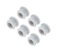 sourcing map Silicone Snap in Locking Hole Plugs,Rubber Panel Seal Cover Flush Type Panel Round for Kitchen Rubber Bulkheads Waterproof Sealing Plugs 13.5mm/0.5 Inch Diameter Grey,Pack of 6