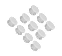 sourcing map Silicone Snap in Locking Hole Plugs,Rubber Panel Seal Cover Flush Type Panel Round for Kitchen Rubber Bulkheads Waterproof Sealing Plugs 13.5mm/0.53 Inch Diameter Grey,Pack of 10