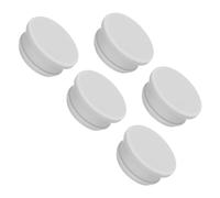 sourcing map Silicone Snap in Locking Hole Plugs Rubber Panel Seal Cover Flush Type Panel Round for Kitchen Rubber Bulkheads Waterproof Sealing Plugs 30mm/1.18 Inch Diameter Grey,Pack of 5