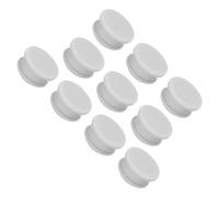 sourcing map Silicone Snap in Locking Hole Plugs Rubber Panel Seal Cover Flush Type Panel Round for Kitchen Rubber Bulkheads Waterproof Sealing Plugs 17mm/0.67 Inch Diameter Grey,Pack of 10