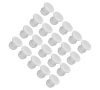 sourcing map Silicone Snap in Locking Hole Plugs,Rubber Panel Seal Cover Flush Type Panel Round for Kitchen Rubber Bulkheads Waterproof Sealing Plugs 6.5mm/0.26 Inch Diameter Grey,Pack of 30