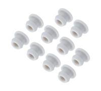 sourcing map Silicone Snap in Locking Hole Plugs,Rubber Panel Seal Cover Flush Type Panel Round for Kitchen Rubber Bulkheads Waterproof Sealing Plugs 8mm/0.3 Inch Diameter Grey,Pack of 10