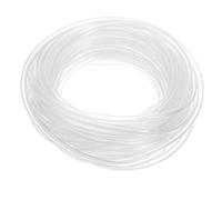 sourcing map Silicone Tubing, 0.5mm ID x 3mm OD - 16.4Ft Long Flexible Pure Silicone Hoses, High Temp Clear Hose Tube for Home Brewing, Aquaponics, Air Hose, Irrigation
