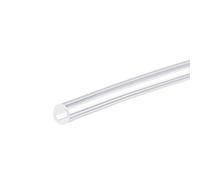 sourcing map Silicone Tubing 1/8"(3mm) ID X 1/4"(6mm) OD 1m Silicone Rubber Tube Air Hose Water Pipe for Pump Transfer Clear