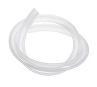 sourcing map Silicone Tubing, 10mm ID x 18mm OD - 3.28Ft Long Flexible Pure Silicone Hoses, High Temp Clear Hose Tube for Home Brewing, Aquaponics, Air Hose, Irrigation