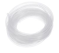 sourcing map Silicone Tubing, 1mm ID x 1.6mm OD - 16.4Ft Long Flexible Pure Silicone Hoses, High Temp Clear Hose Tube for Home Brewing, Aquaponics, Air Hose, Irrigation