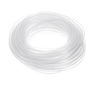 sourcing map Silicone Tubing, 2.5mm ID x 3.5mm OD - 16.4Ft Long Flexible Pure Silicone Hoses, High Temp Clear Hose Tube for Home Brewing, Aquaponics, Air Hose, Irrigation